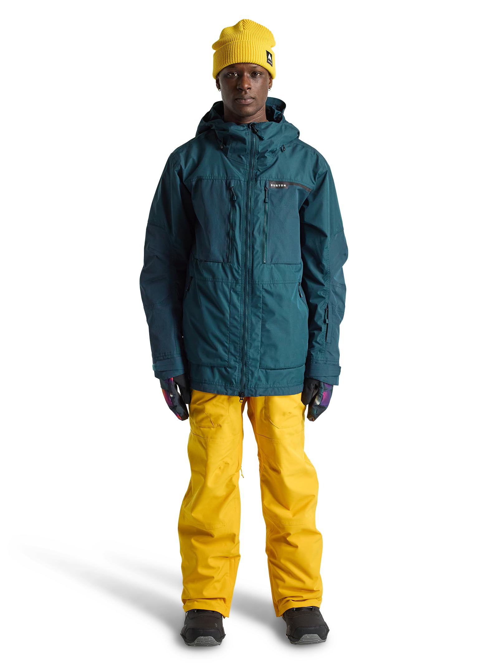 Amazon.com : Burton Men's Frostner 2L Jacket, Deep Emerald, S